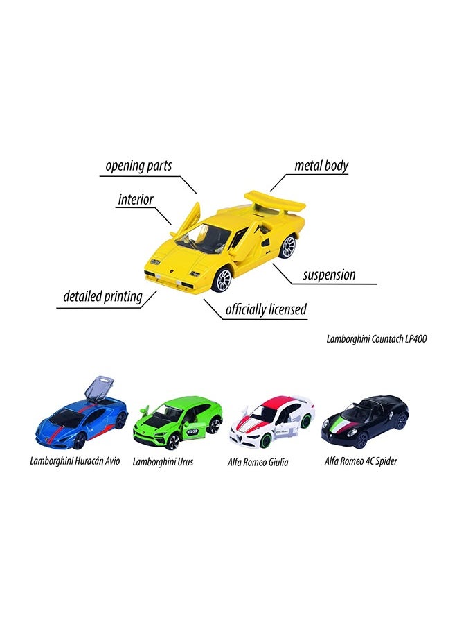 Majorette Dream Cars Italy, 5 Pieces Giftpack  - Image 5