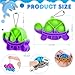 Genuvi Pop Fidget Toys Bulk Its Kids Party Favors 30 PCS Turtle Toys Mini Pop Keychain It Sensory Fidget Toy Pack Fidgets for Classroom Prizes for Kids Students Carnival Prizes Birthday Goodie Bag Stuffers - Image 4
