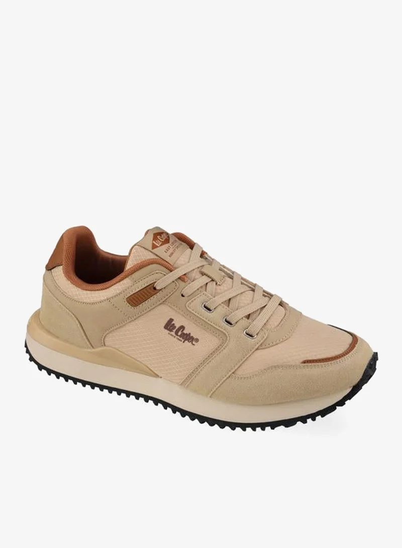 Lee Cooper Men Panelled Lace-Up Sneakers