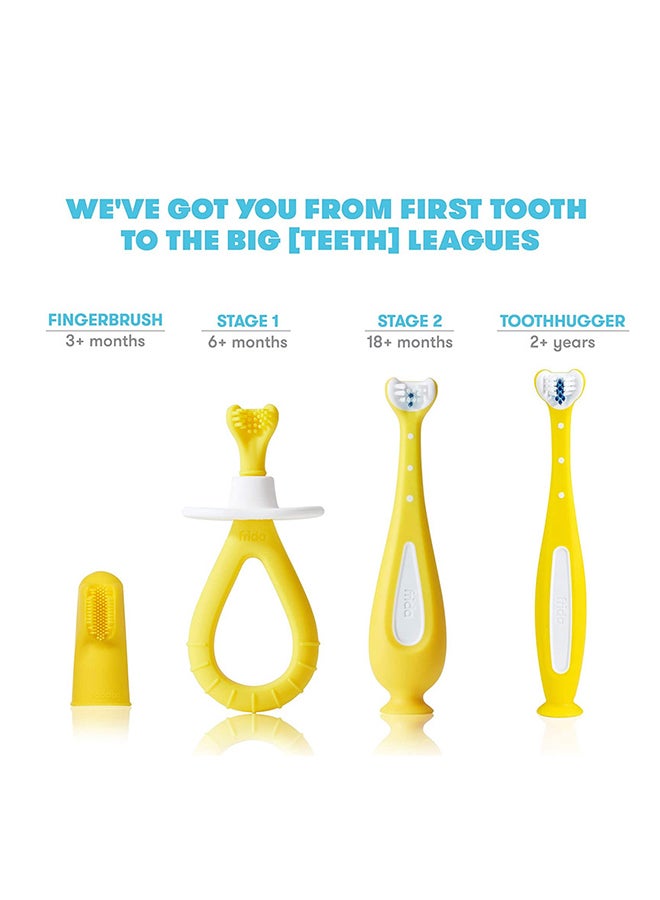 فريدا بيبي فرشاة أسنان تدريب للأطفال بشعيرات سيليكون ناعمة - Image 5