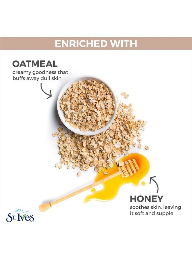 ST. Ives Gentle Smoothing Face Scrub and Mask Oatmeal, ONE , 6 oz - Image 4