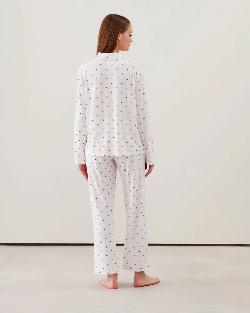 UNDIZ Patterned jersey trousers