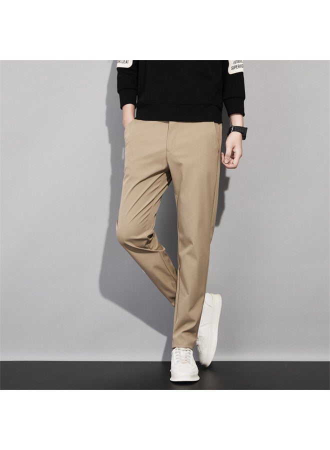 Fomoce 24 Fall/winter Warmth Light Business Classic Series Easy-care Men's Casual Pants - Image 5