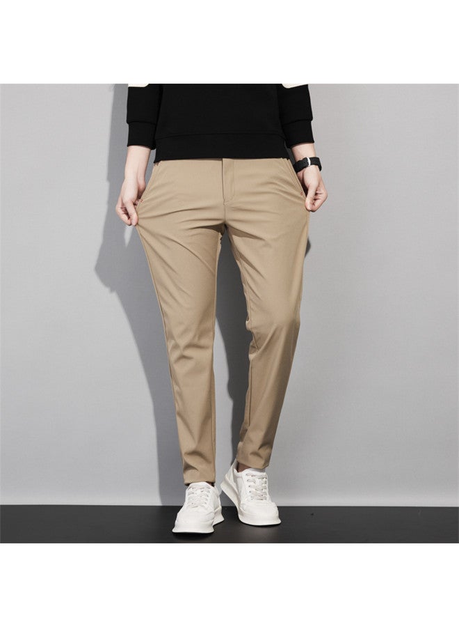Fomoce 24 Fall/winter Warmth Light Business Classic Series Easy-care Men's Casual Pants - Image 4