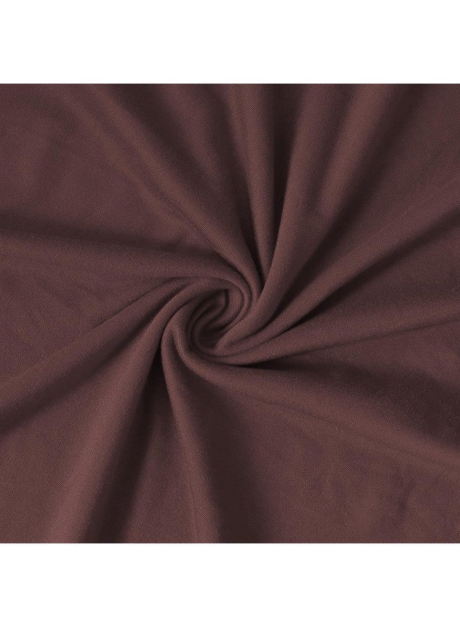 لوكزر غطاء أريكة لوكزر العالمي المكون من 4 مقاعد مع 2 كيس وسادة 140 جرام لكل متر مربع، غطاء مرن كبير لحماية الأريكة قابل للتمدد (بني سادة/230-300 سم) SC-031-04 - Image 4