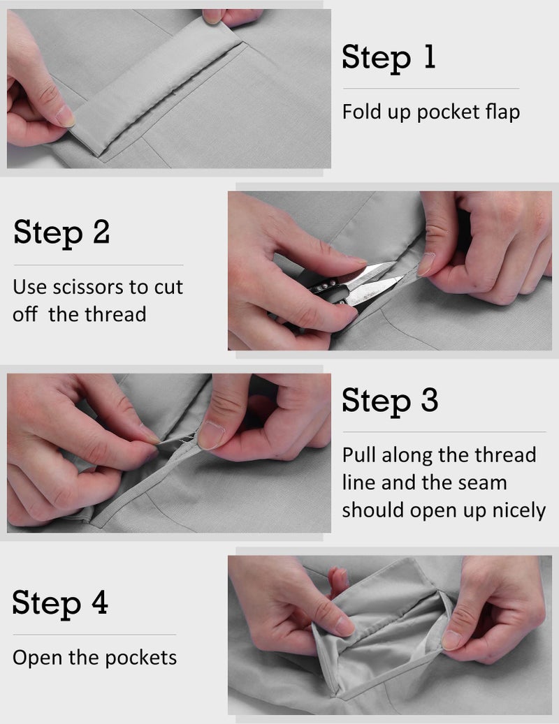 COOFANDY Men's Blazer Casual Sport Coats Slim Fit One Button Suit Jacket Lightweight Sports Jacket (Sky Blue,X-Large) - Image 5