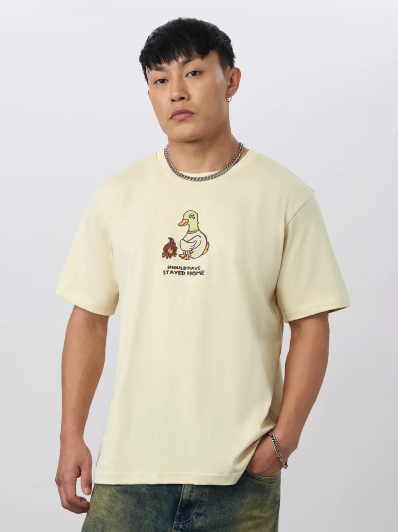 Printed T-Shirt: Stayed Home