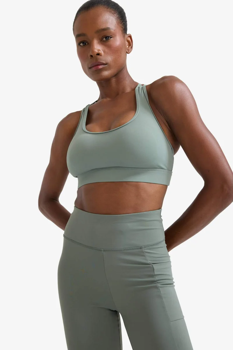 Defacto  DeFactoFit Crew Neck Bra for Women | Best Price UAE