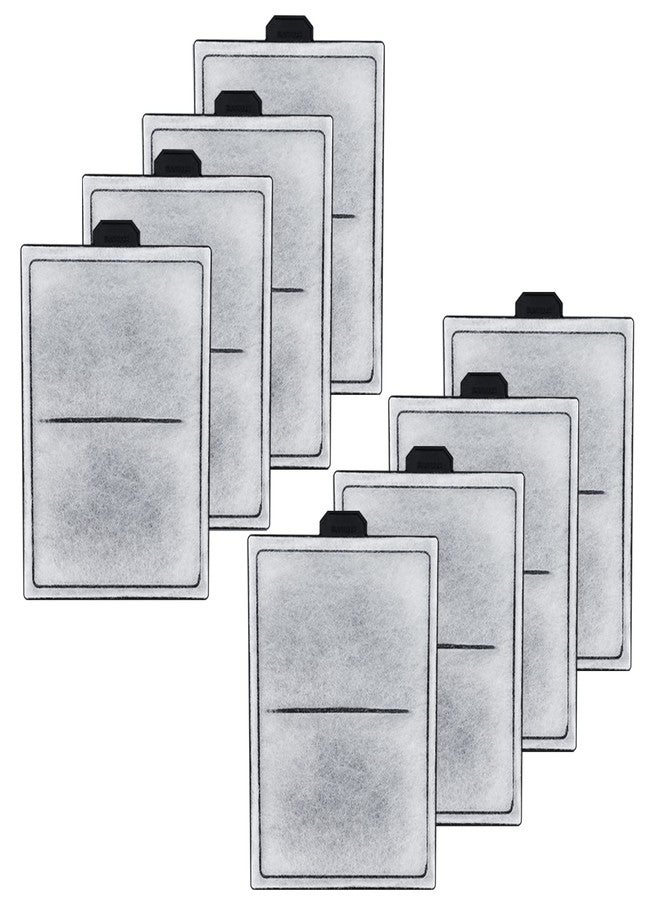HiTauing 8 Packs PF-L Carbon Cartridge for PF20, PF30, PF40 and PF75 Power Filters - Image 1
