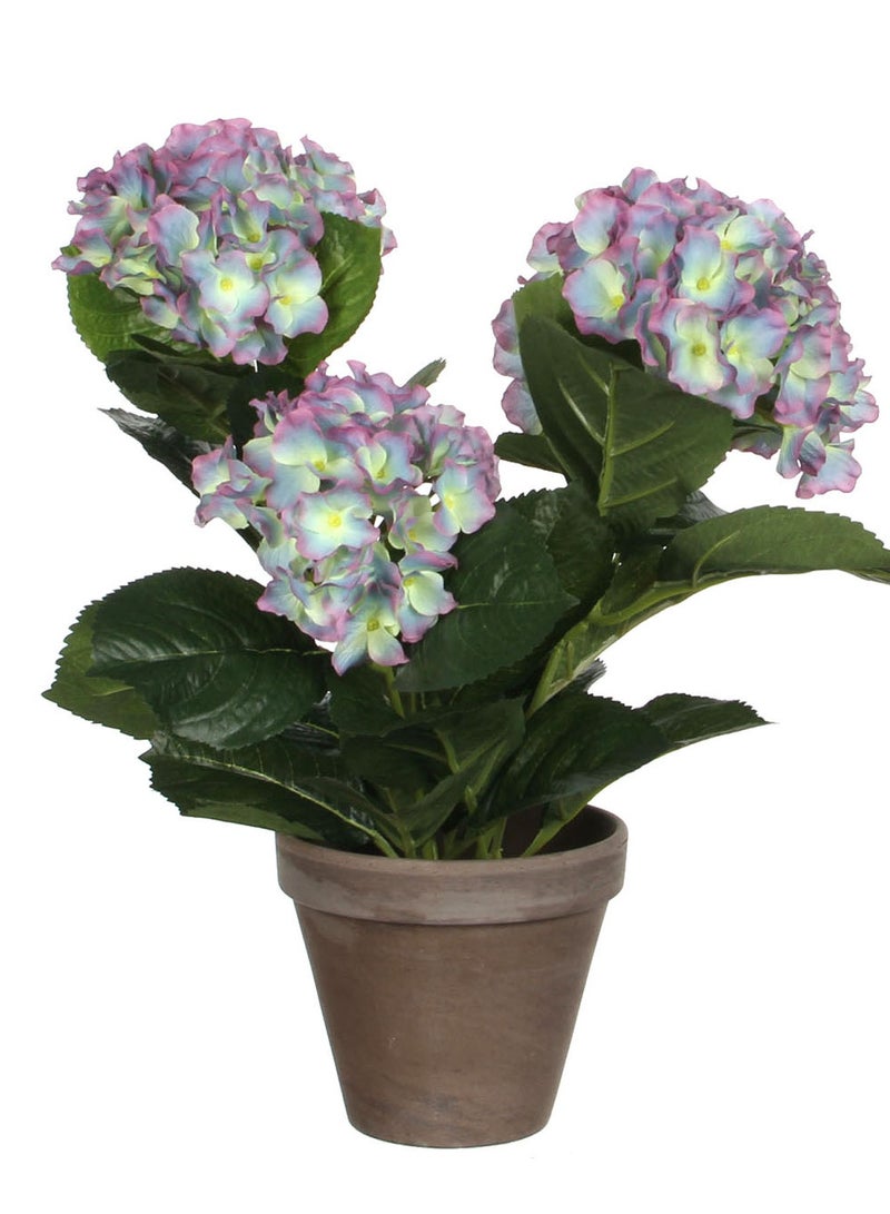 Suncoast Suncoast Artificial Geranium In Pot-Beige  - Image 1