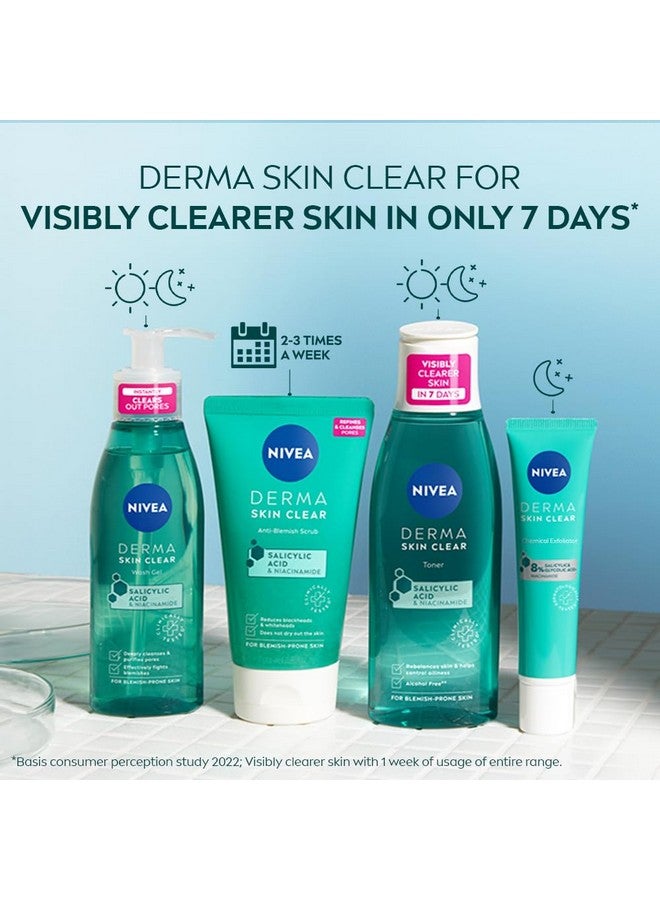 Nivea Derma Skin Clear Anti-Blemish Scrub With Salicylic Acid & Niacinamide Reduces Blackheads - Image 5