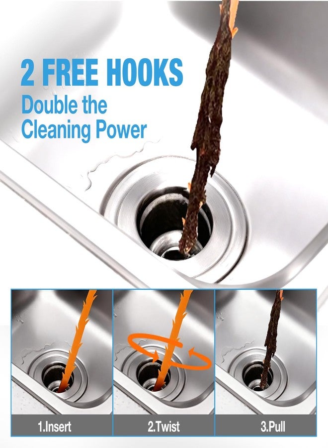 MineeCozee Drain Cleaner Sink Clog Remover: Powerful Foam Powder Unclogger for Kitchen and Bathroom Pipes - Fast Hair Cleaning Solution for Shower Drains (4 Pack) - Image 3