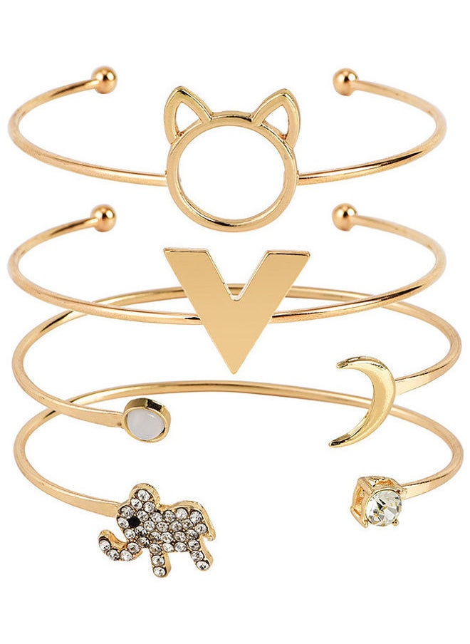 NIBEMINENT - 4-Piece Fashionable Bracelets - Image 1