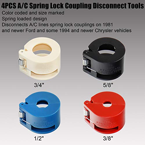 YSTOOL Master Quick Disconnect Tools 22PCS Kit for Automotive AC Line Fuel Hose and Transmission Oil Cooler Tube to Repair Fuel Pump Fuel Filter, Compatible with GM Ford Dodge Mazda and Chrysler - Image 5