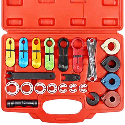 YSTOOL Master Quick Disconnect Tools 22PCS Kit for Automotive AC Line Fuel Hose and Transmission Oil Cooler Tube to Repair Fuel Pump Fuel Filter, Compatible with GM Ford Dodge Mazda and Chrysler - Image 1