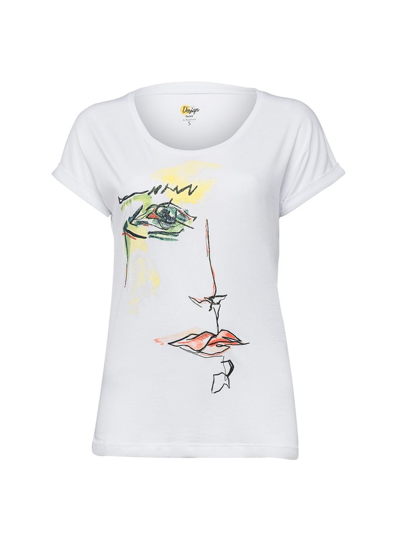 بيج ديزاين تيشيرت وجه أخضر Biggdesign - مقاس كبير - Image 1