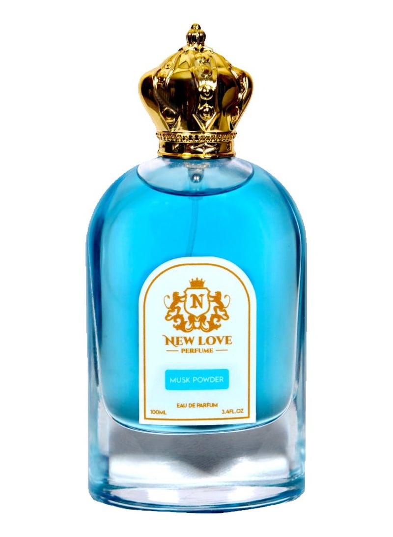 NEW LOVE Powder Blue Perfume For Kids Eau de Parfum 100 ml - Image 2