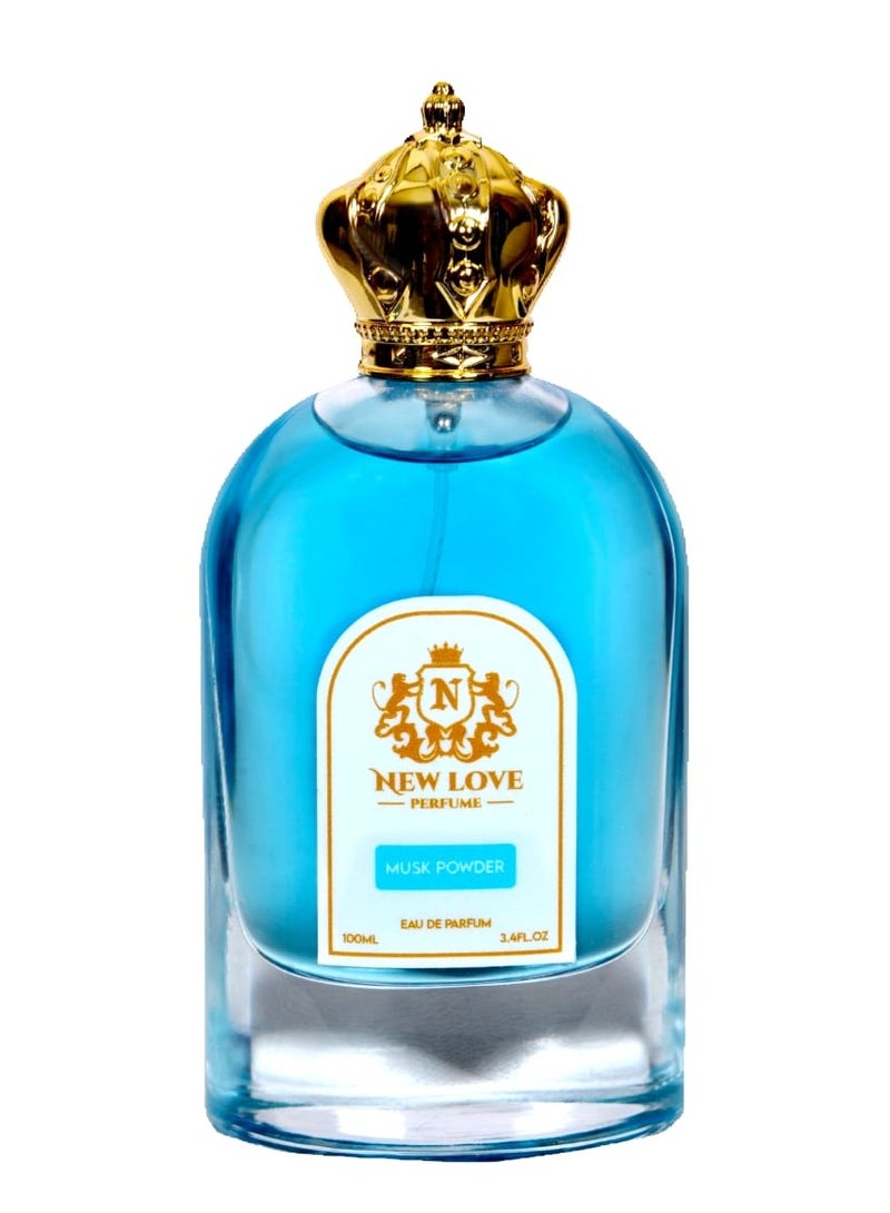 NEW LOVE Powder Blue Perfume For Kids Eau de Parfum 100 ml - Image 1