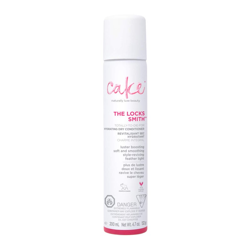 CAKE Beauty The Locks Smith Dry Styling, Hydrating Dry Conditioner Spray,White, 4.7 Ounce (Pack of 1) - Image 1