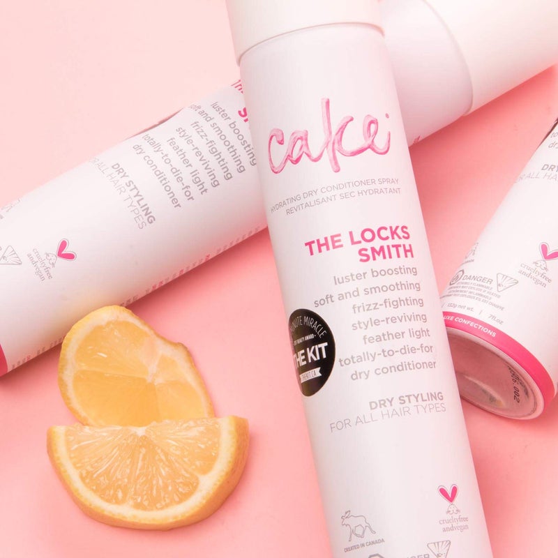 CAKE Beauty The Locks Smith Dry Styling, Hydrating Dry Conditioner Spray,White, 4.7 Ounce (Pack of 1) - Image 2