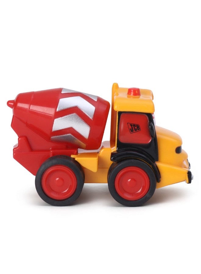 JCB My First Marty The Mixer, Pull Back Toy - Image 3