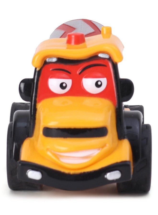 JCB My First Marty The Mixer, Pull Back Toy - Image 2