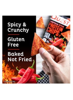 QUEST NUTRITION Quest Tortilla Chips Hot And Spicy, 32G, Pack Of 8  - Image 3