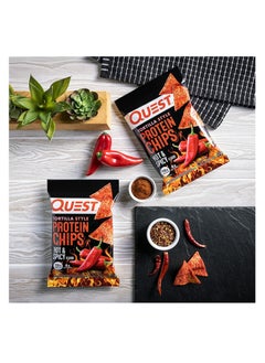 QUEST NUTRITION Quest Tortilla Chips Hot And Spicy, 32G, Pack Of 8  - Image 5