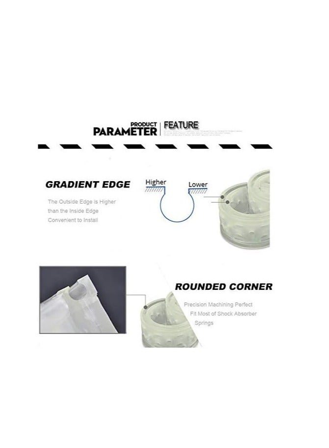 اثنين من قطعة من السيارات الكهربائية امتصاص الصدمات الربيع العازلة العازلة نوع أ / ب / ج / د / هـ / و نوع ج - Image 2