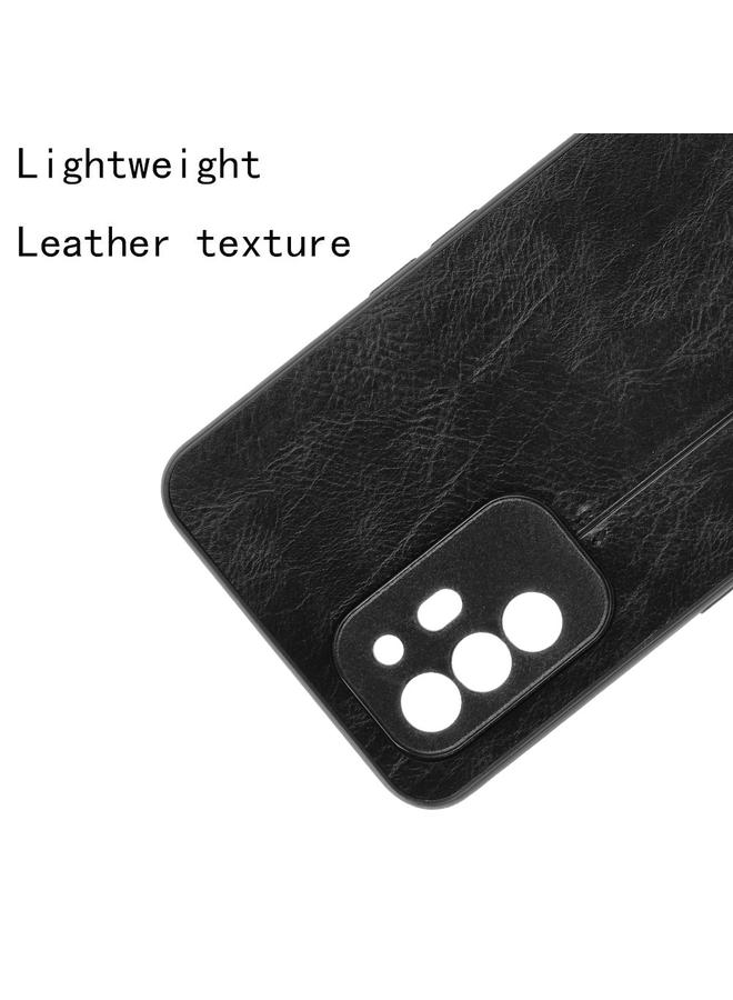 S-TOP Case For OPPO A94 5G / F19 Pro+ 5G Shockproof Sewing Cow Skin Texture PC + PU + TPU Case - Image 4