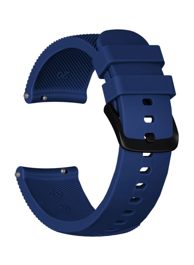 NIBEMINENT Replacement Strap For Huami Amazfit Bip Lite Version 20 mm Dark Blue - Image 1