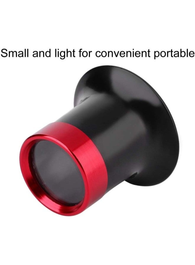 klarako 10X Magnifier, Aluminum Alloy Eye Magnifier Loupe Repair Watch Magnifying Glass Loupe Lens Small Lightweight Magnifying Glass Magnifier - Image 4