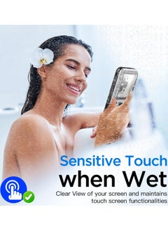SYOSI Waterproof Phone Case for Samsung,Universal Self-Check Function Underwater Pouch Dry Bag Beach Travel Essentials Snorkeling Case for Samsung S24/S23/S22/and for Samsung Mobile Phones Within 6.9 inches  - Image 4