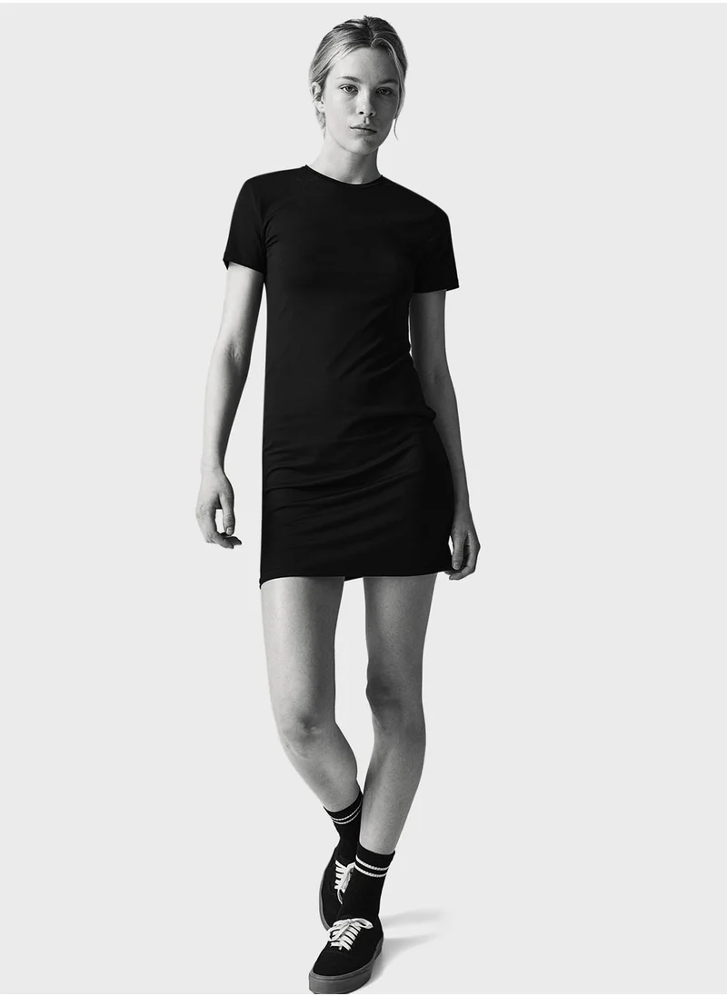 H&M Crew Neck T-Shirt Dress