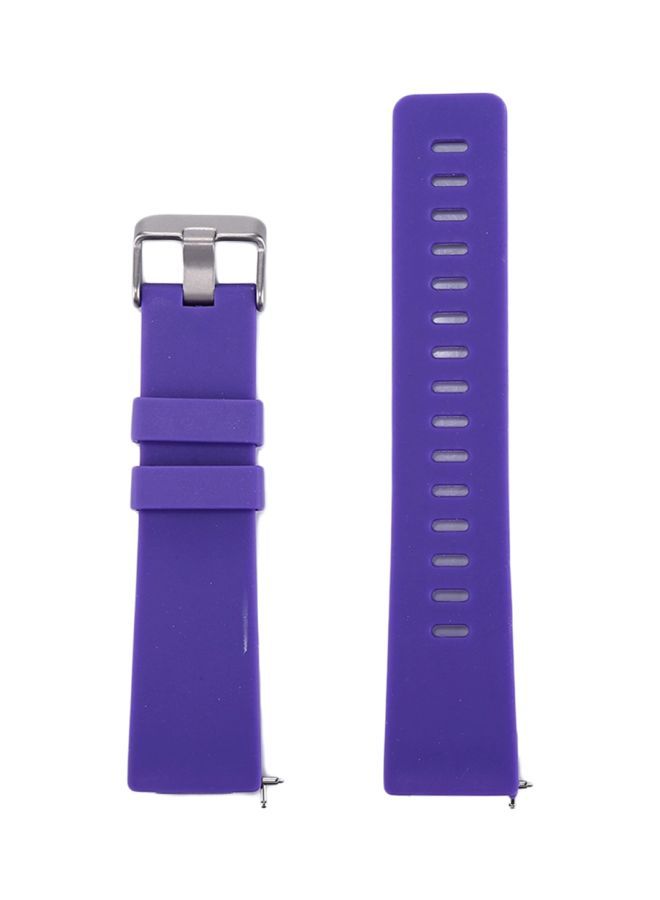 NIBEMINENT Replacement Band For Fitbit Versa Purple - Image 1