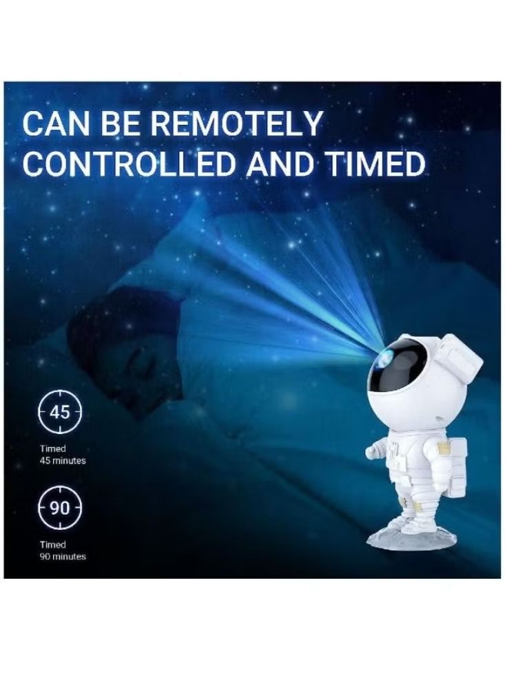 Dreamzon Star Projector Night Light with Timer and Remote Control,Astronaut Projector Lamp 360° Rotation,USB Galaxy Starry Sky Projector for Kids, Party,Bedroom and Game Room  - Image 2