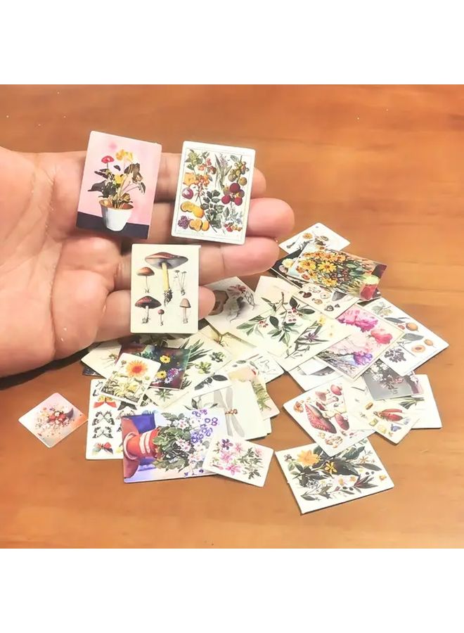 51 Piece Plant Cardboard Book Clamp Kit DIY Miniature STEM Craft Educational Desk Decor - Image 4