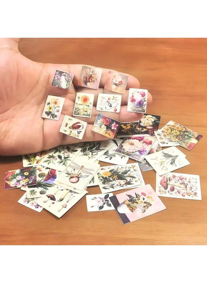 51 Piece Plant Cardboard Book Clamp Kit DIY Miniature STEM Craft Educational Desk Decor - Image 5