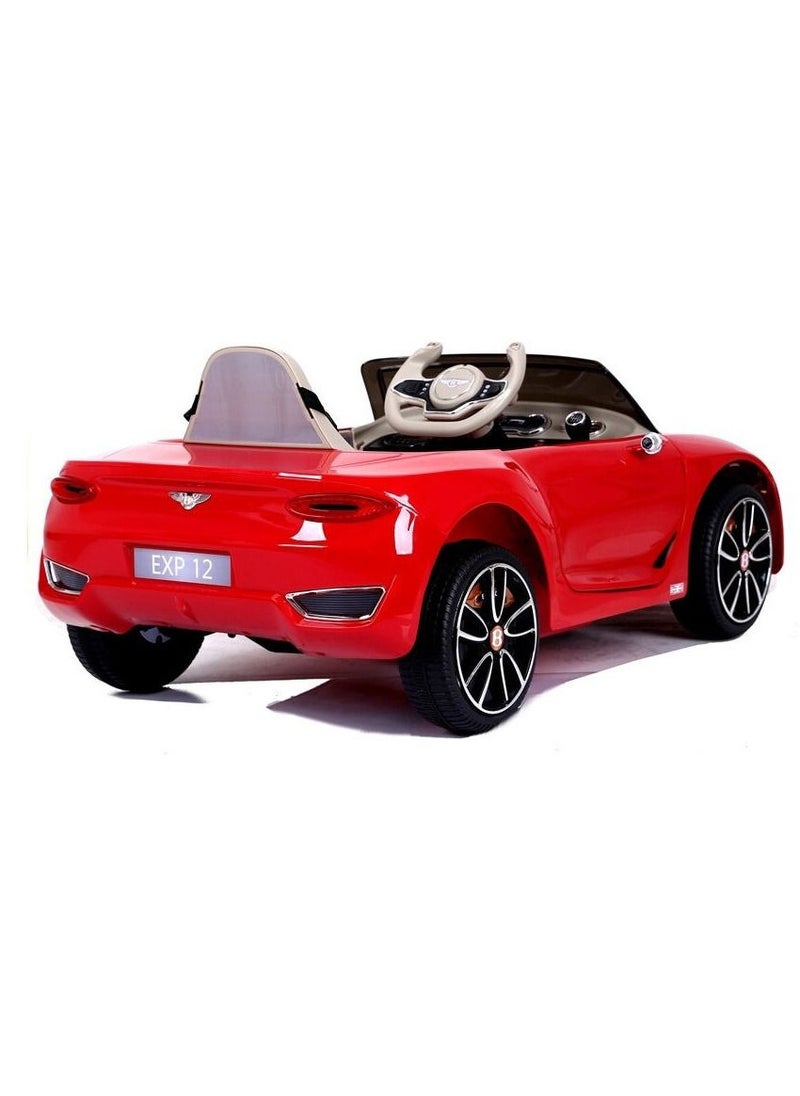 12V BENTLEY EXP12 KIDS RIDE ON CAR - RED - pzsku/ZA0C25199020B84DDE5B7Z/45/_/1678955344/243cb8d1-de46-42fb-82ae-ad26a362fc37