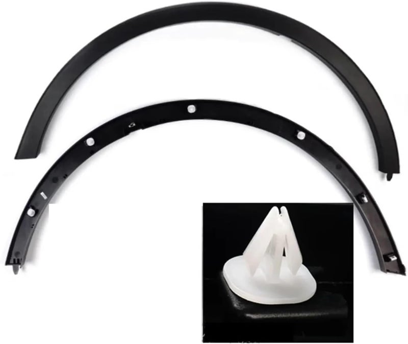 DEMULAX Car Front Rear Wheel Eyebrow Mudguard Fender for Changan CS35 - Image 4