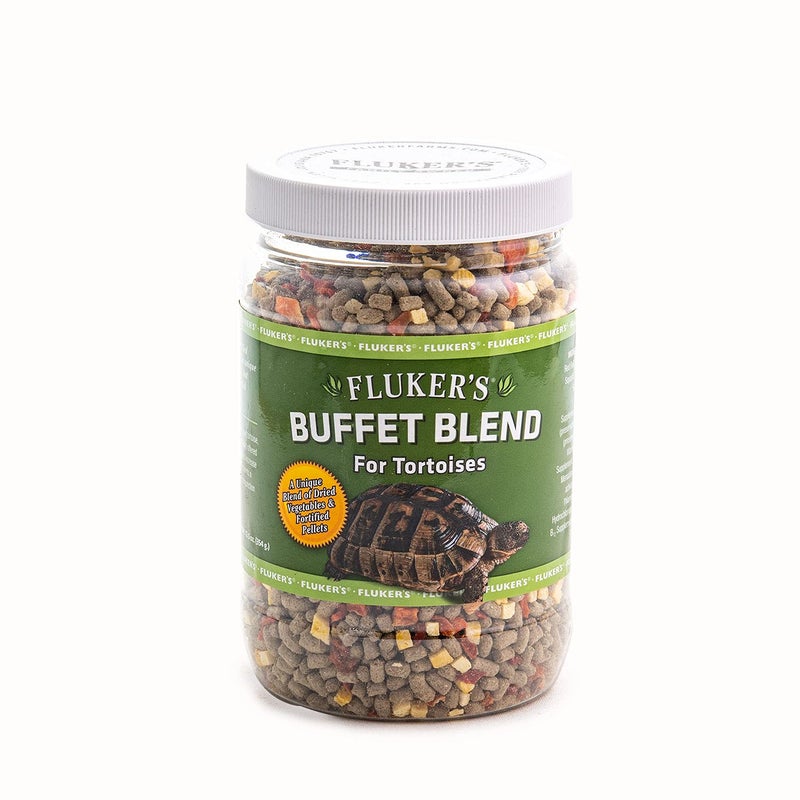 Fluker's Buffet Blend Tortoise Diet, Veggies with Fortified Pellets, 12.5 oz - Image 2