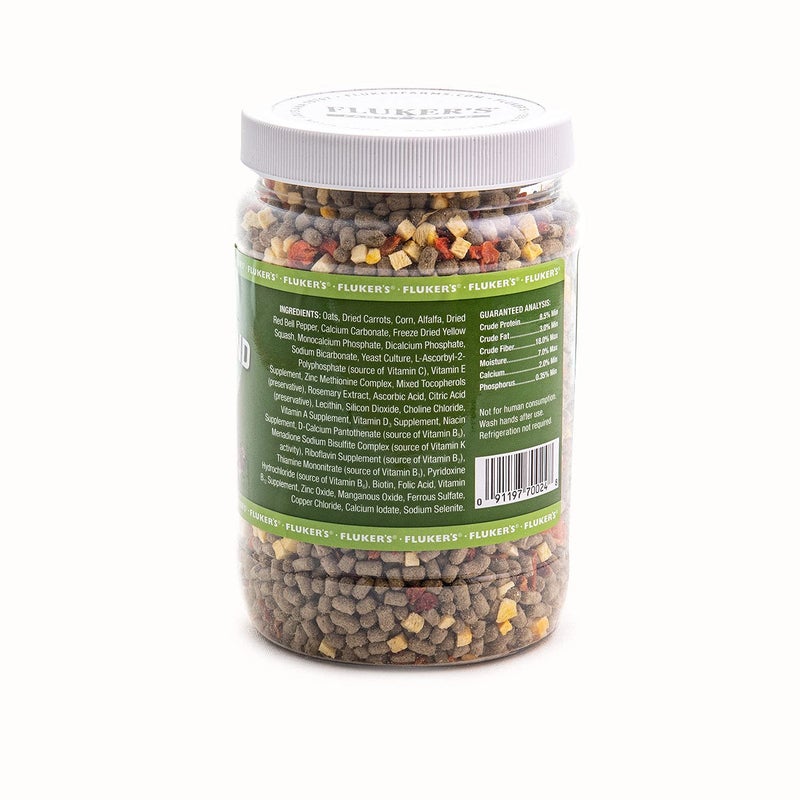 Fluker's Buffet Blend Tortoise Diet, Veggies with Fortified Pellets, 12.5 oz - Image 4