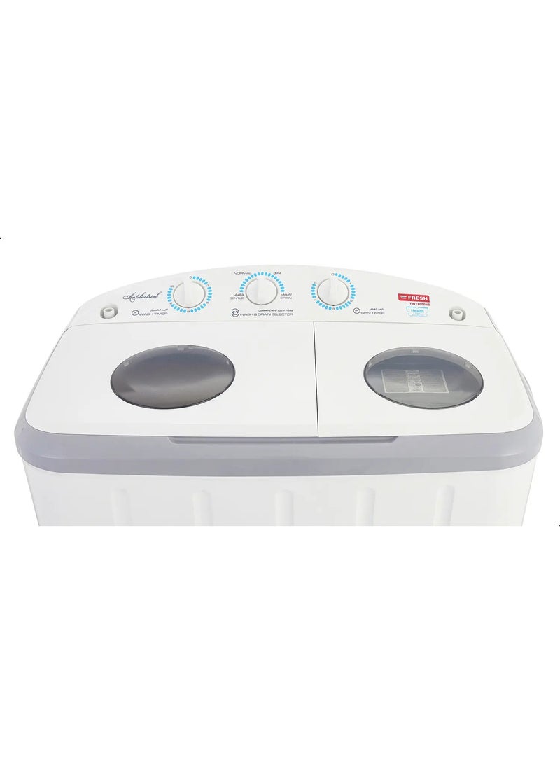 fresh Top Load washing machine FWT 8000 NB 8K Grey - Image 3