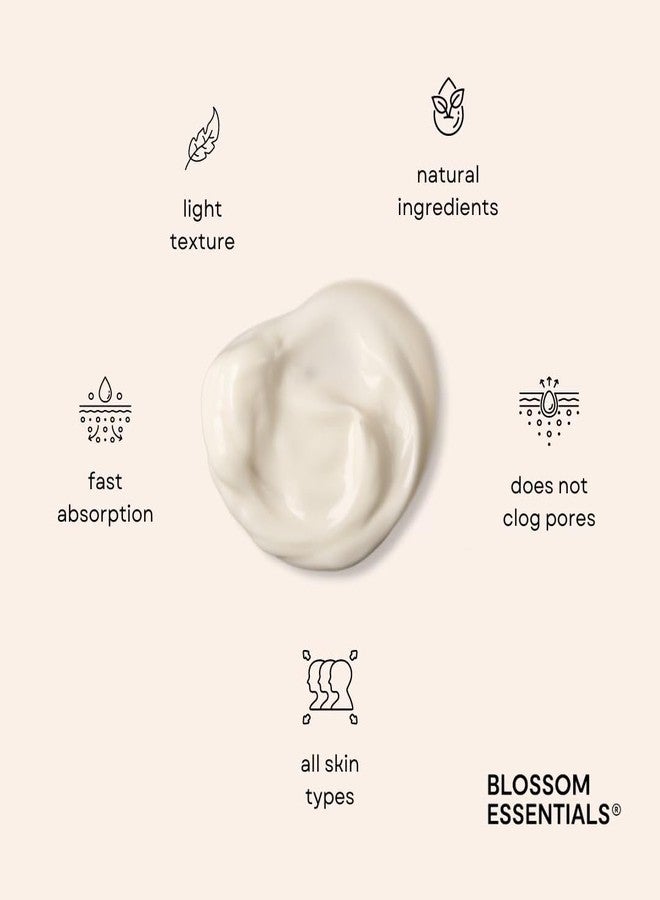 Blossom Essentials Hydration Recovery Face Cream - Soothing and Nourishing Moisturizer for Deep Hydration, Small-Batch Luxury Skincare, for All Skin Types - Image 5