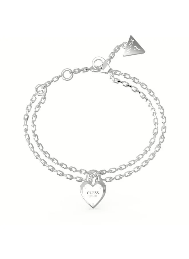 جس Mini Heart Lock Bracelet