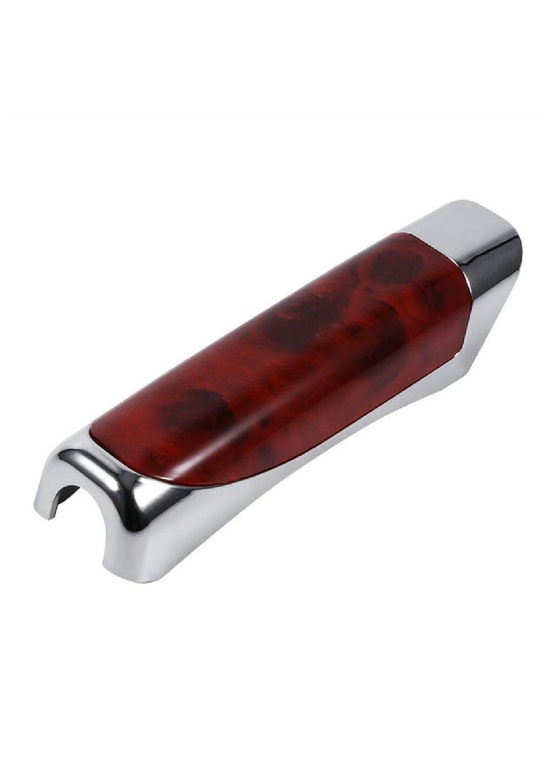 YONK Handbrake Cover Car Hand Brake Cover ABS Plastic Chrome Plating for Most of Cars  - Image 1