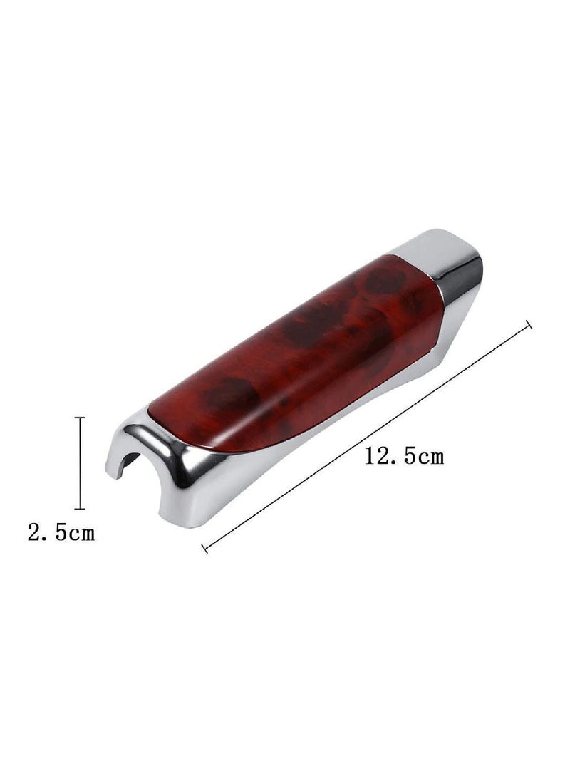 YONK Handbrake Cover Car Hand Brake Cover ABS Plastic Chrome Plating for Most of Cars  - Image 5
