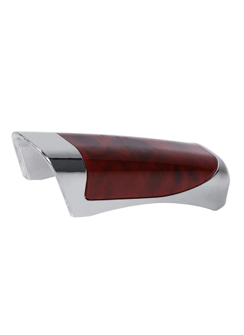 YONK Handbrake Cover Car Hand Brake Cover ABS Plastic Chrome Plating for Most of Cars  - Image 2