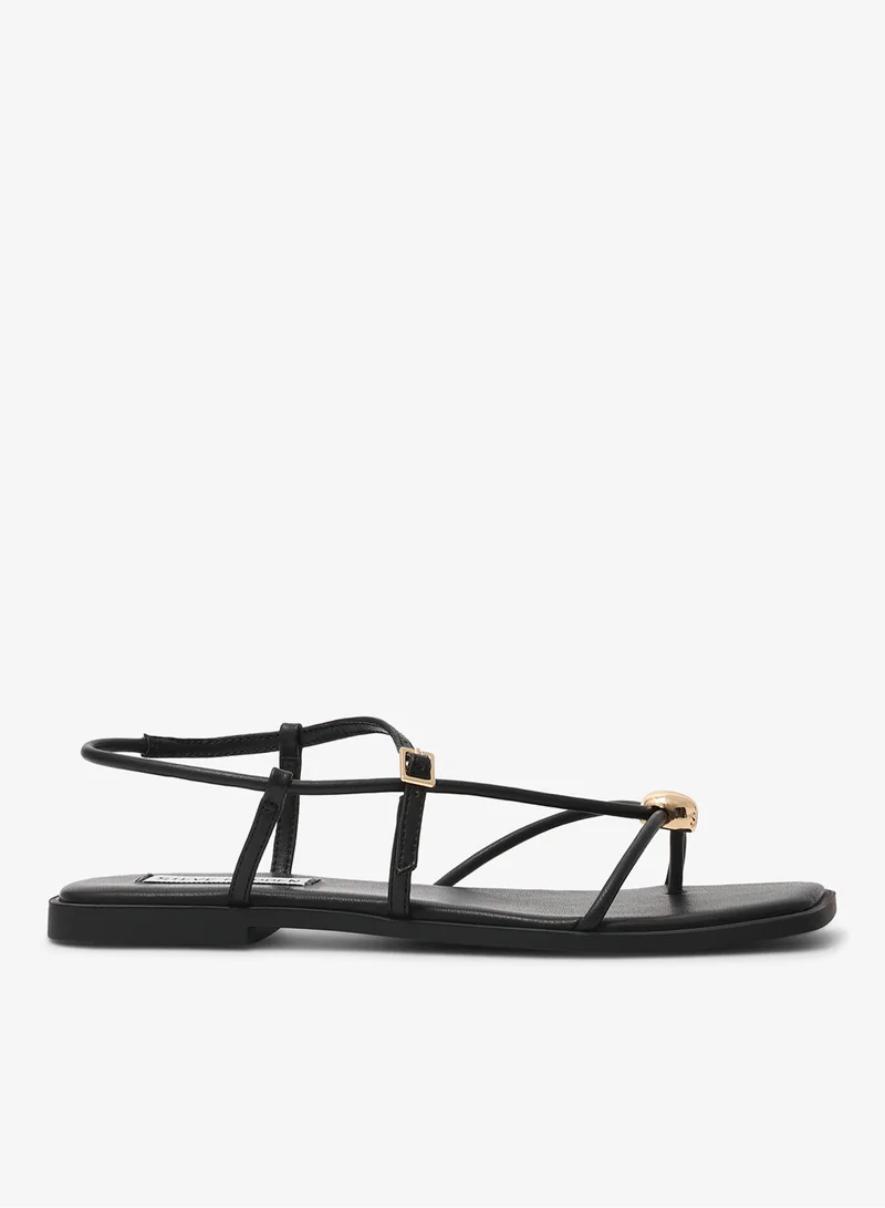 ستيف مادن صنادل مسطحة بحزام خلفي