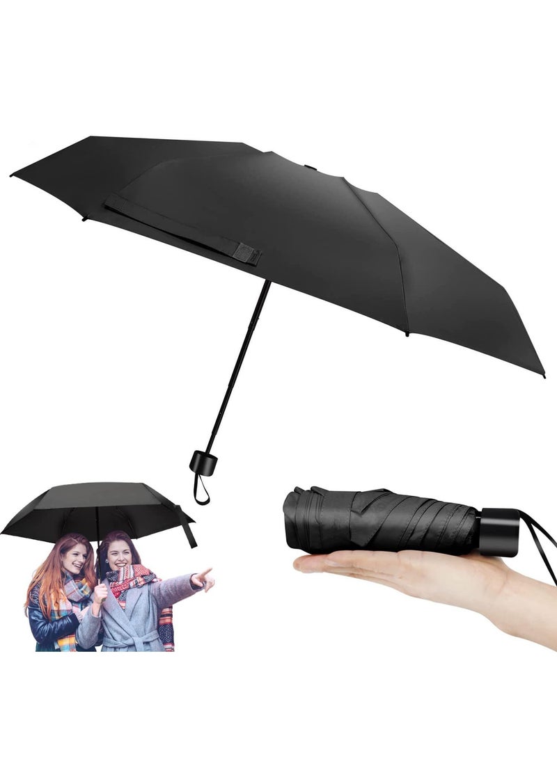 Sweet seven Mini Travel Umbrella by Lightweight Small UV Sun Umbrella for Sun&Rain Portable Lightweight Compact Paraso Umbrella(Non-Automatic) - Image 1
